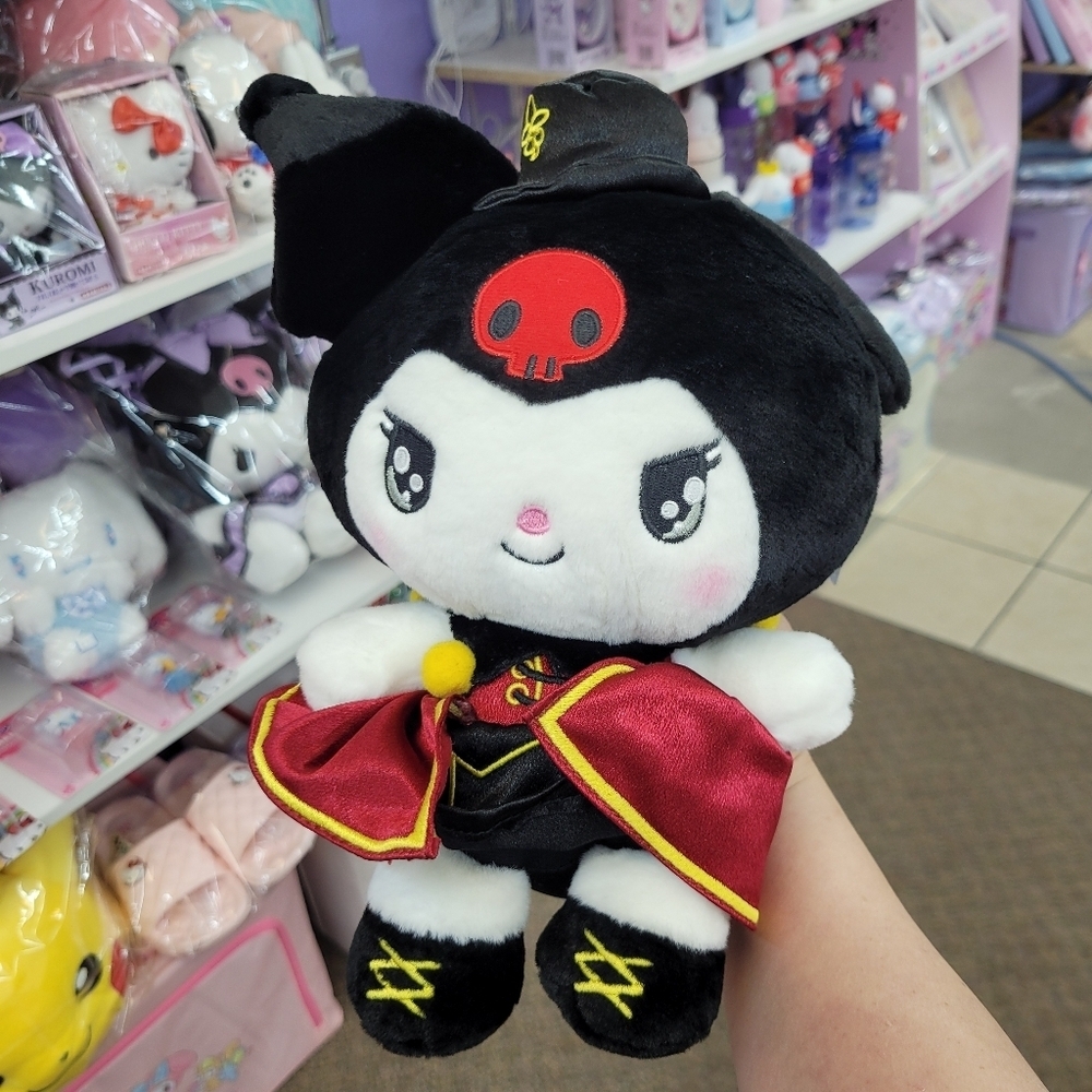Brand New Sanrio Kuromi Magic Outfit Plushies Toy Doll 10"